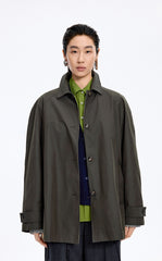 Trench Coat / JNBY A-Line Cotton Blend Trench Coat