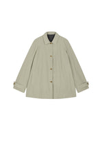 Trench Coat / JNBY A-Line Cotton Blend Trench Coat