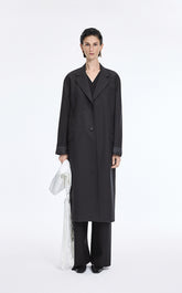 Trench Coat / JNBY Longline Trench Coat with Back Vent