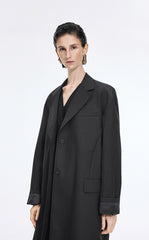 Trench Coat / JNBY Longline Trench Coat with Back Vent