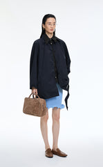 Trench Coat / JNBY Relaxed H-Shaped Raglan Sleeve Trench Coat