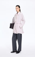 Trench Coat / JNBY Relaxed H-Shaped Raglan Sleeve Trench Coat