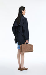 Trench Coat / JNBY Relaxed H-Shaped Raglan Sleeve Trench Coat
