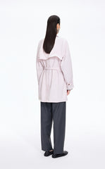 Trench Coat / JNBY Relaxed H-Shaped Raglan Sleeve Trench Coat