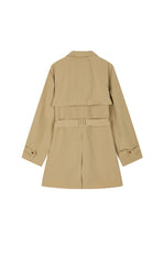 Trench Coat / JNBY Relaxed H-Shaped Raglan Sleeve Trench Coat
