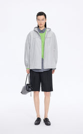 Trench Coat / JNBY Taffeta Oversized Hooded Short Trench