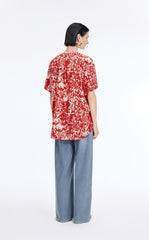 Trousers / JNBY Cool-Touch Wide Leg Knit Denim Pants