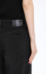 Trousers / JNBY Cool-Touch Wide Leg Knit Denim Pants