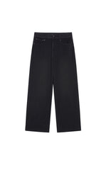 Trousers / JNBY Cool-Touch Wide Leg Knit Denim Pants
