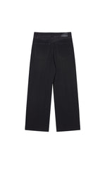 Trousers / JNBY Cool-Touch Wide Leg Knit Denim Pants
