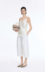 Vest / JNBY Lace Trim Acetate Blend Camisole Tank