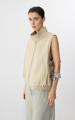 Vest / JNBY Minimalist Boxy Cotton Vest