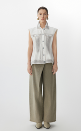 قماش / JNBY قماش فائق الحجم من الطول المتوسط