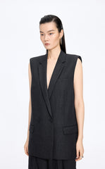 Vest / JNBY Structured Longline H-Shape Vest