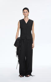 Vest / JNBY Brewed Protein Wool Tailored Vest