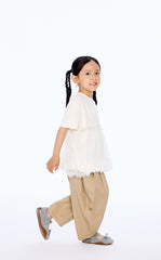 T-Shirt / jnby by JNBY Mesh Detail Kids T-Shirt