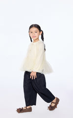 Shirt / jnby by JNBY Oversize Bow Kids Top