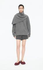 Sweater / (ESG)JNBY Wool Wrap Longline Cardigan