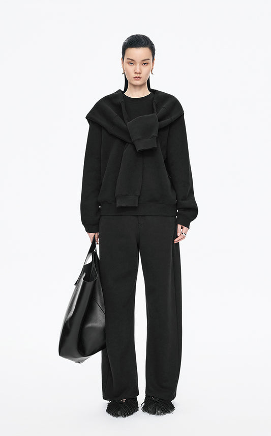 Sweatshirt / JNBY Oversized Cotton Pullover