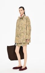 Jacket / JNBY Colored Pencil Floral Oversized Cotton Jacket