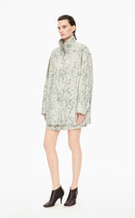 Skirt / JNBY Colored Pencil Floral A-Line Mini Skirt