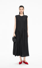 Dress / JNBY Sleeveless Silk-Blend Maxi Dress