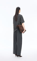 T-Shirt / JNBY Asymmetric Oversized Cotton Tee