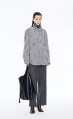 Shirt / JNBY Oversized Fringe Cotton Shirt