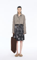 Shirt / JNBY Oversized Fringe Cotton Shirt