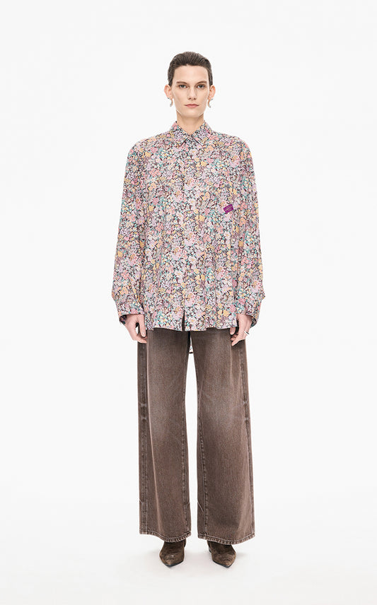 Shirt / JNBY Liberty Botanical Print Cotton Shirt
