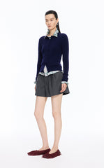 Sweater / JNBY Slim Wool Stretch Cardigan