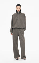 Sweatshirt / JNBY Cotton-Blend Half-Zip Pullover