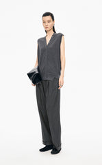 Pants / JNBY Straight-Leg Wool-Blend Trousers
