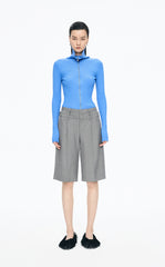 Pants / JNBY Straight-Leg Wool Blend Bermuda pants