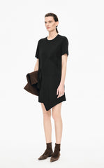 Dress / JNBY Sculpted Short Sleeve Knit Dress