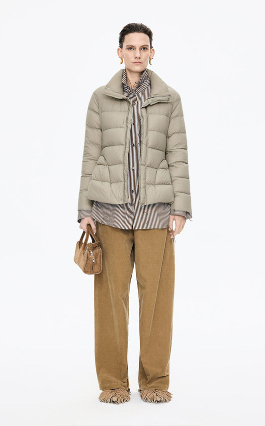 Down Coat / JNBY Slim-Fit Short Down Coat