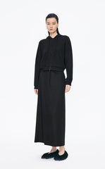 Skirt / JNBY Relax Wool-Cashmere Maxi Skirt