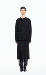 Sweater / JNBY O-Shape Mid-Length Wool Blend Cardigan