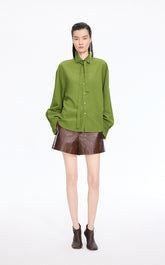 Shirt / JNBY Textured Oversized Long Sleeve Shirt