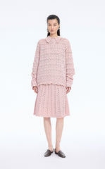 Sweater / JNBY Oversized Textured Knit Pullover