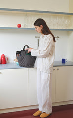 Bag / JNBYHOME Large Canvas Shoulder Tote