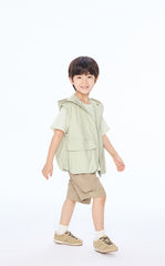 Vest / jnby by JNBY Water-Repellent Hooded Kids Vest