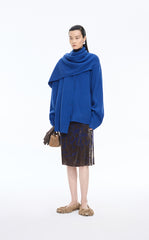 Sweater / (ESG)JNBY Wool Wrap Longline Cardigan