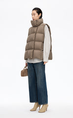 Down Vest / JNBY Oversized Quilted Down Vest
