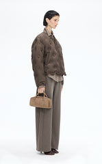 Down Coat / JNBY Oversized Beaded Cropped Down Coat