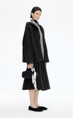 Skirt / JNBY S-Line Wool Mid-Length Skirt