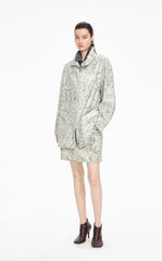 Jacket / JNBY Colored Pencil Floral Oversized Cotton Jacket