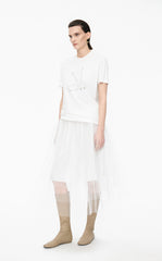 T-Shirt / JNBY Graphic Comic Cotton Tee