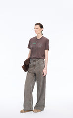 T-Shirt / JNBY Graphic Comic Cotton Tee