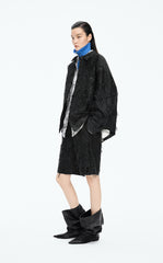 Pants / JNBY Textured Jacquard Mid-Length Pants